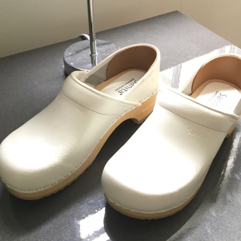 Nursing shoes (Sanita) these are too big on me